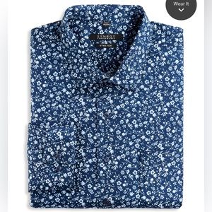 Synrgy - Performance Textured Floral Dress Shirt